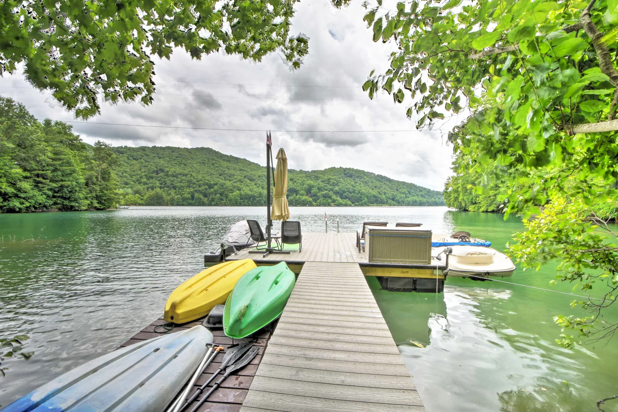 Echo Lodge Dock - stayNantahala