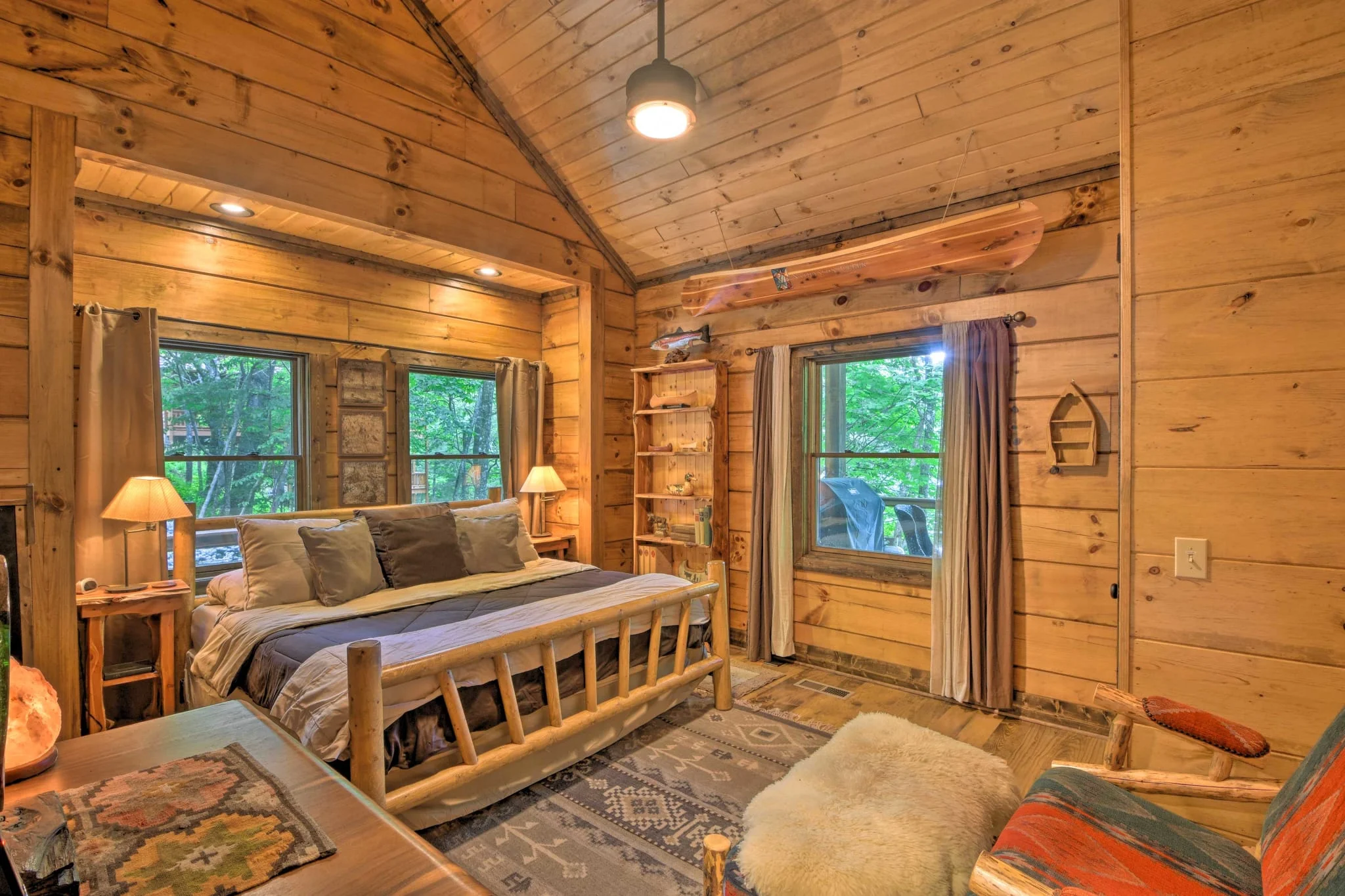 Echo Lodge Bedroom 2 - stayNantahala