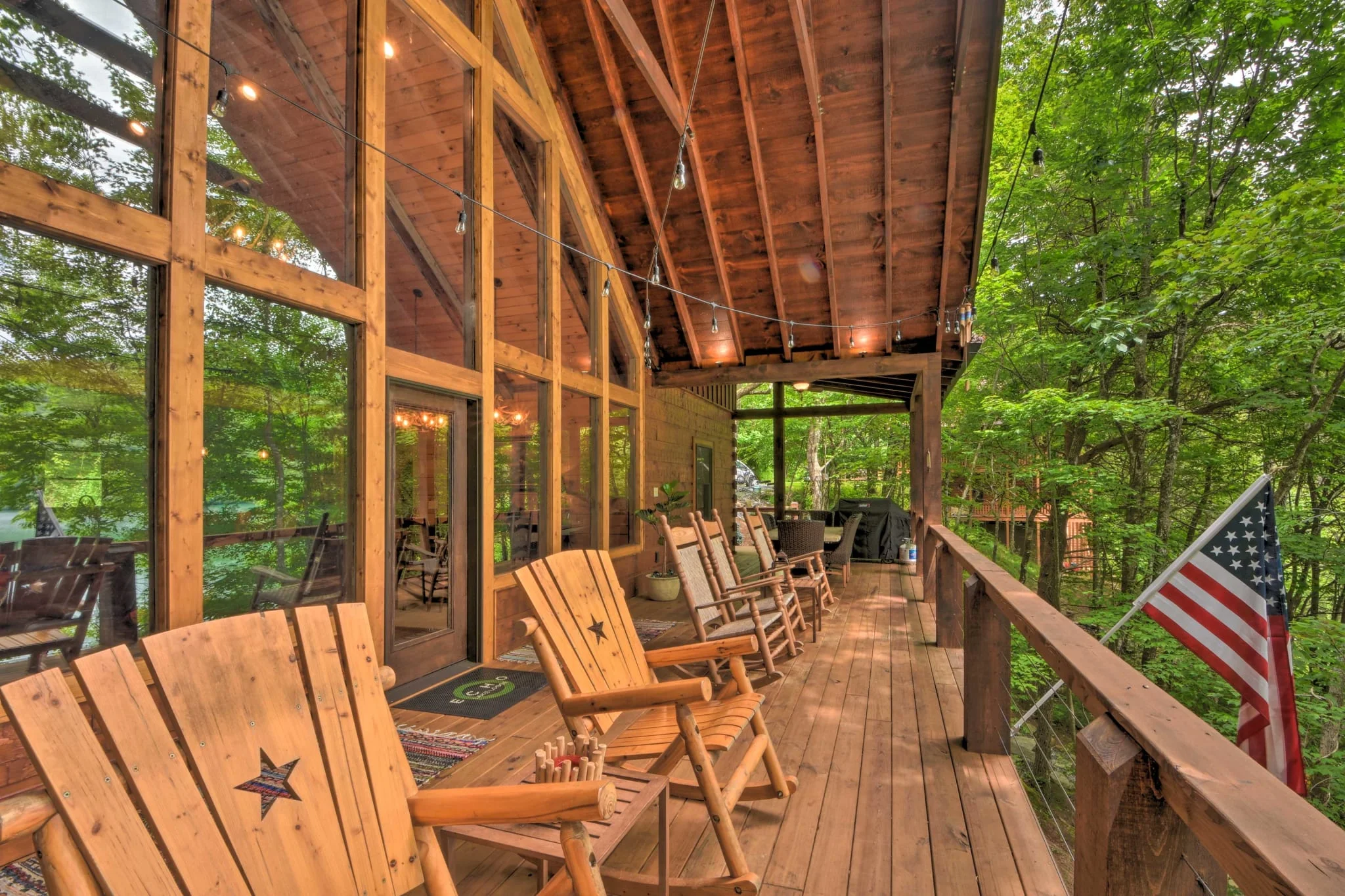 Echo Lodge - Viewing Deck - stayNantahala